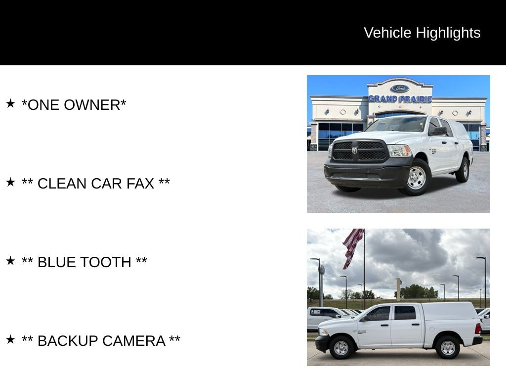 Used 2020 Ram 1500 Classic Tradesman Truck Crew Cab