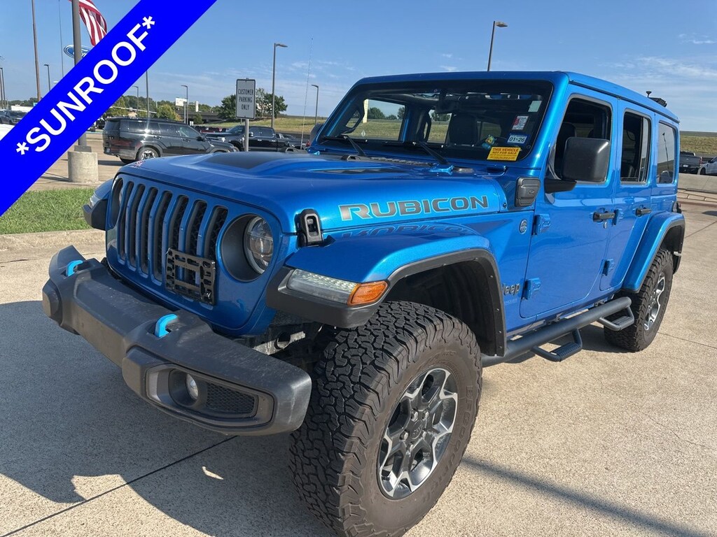 Used 2022 Jeep Wrangler Unlimited 4xe Unlimited Rubicon 4xe SUV
