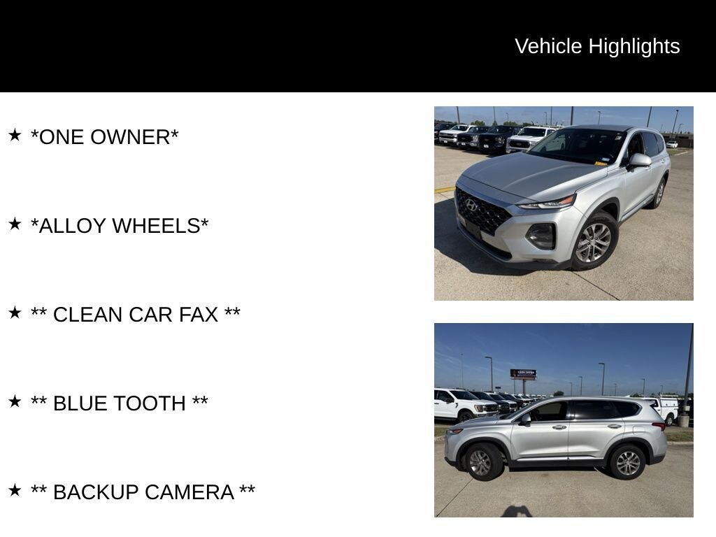 Used 2019 Hyundai Santa Fe SEL SUV