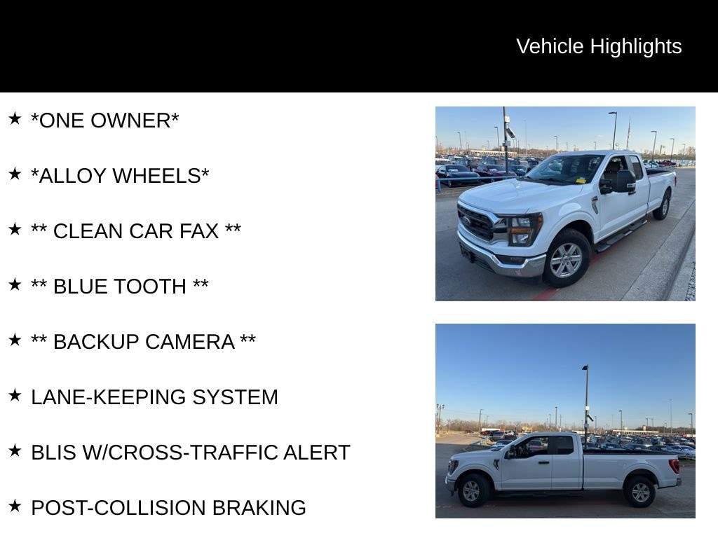 Used 2023 Ford F-150 XLT Truck SuperCab