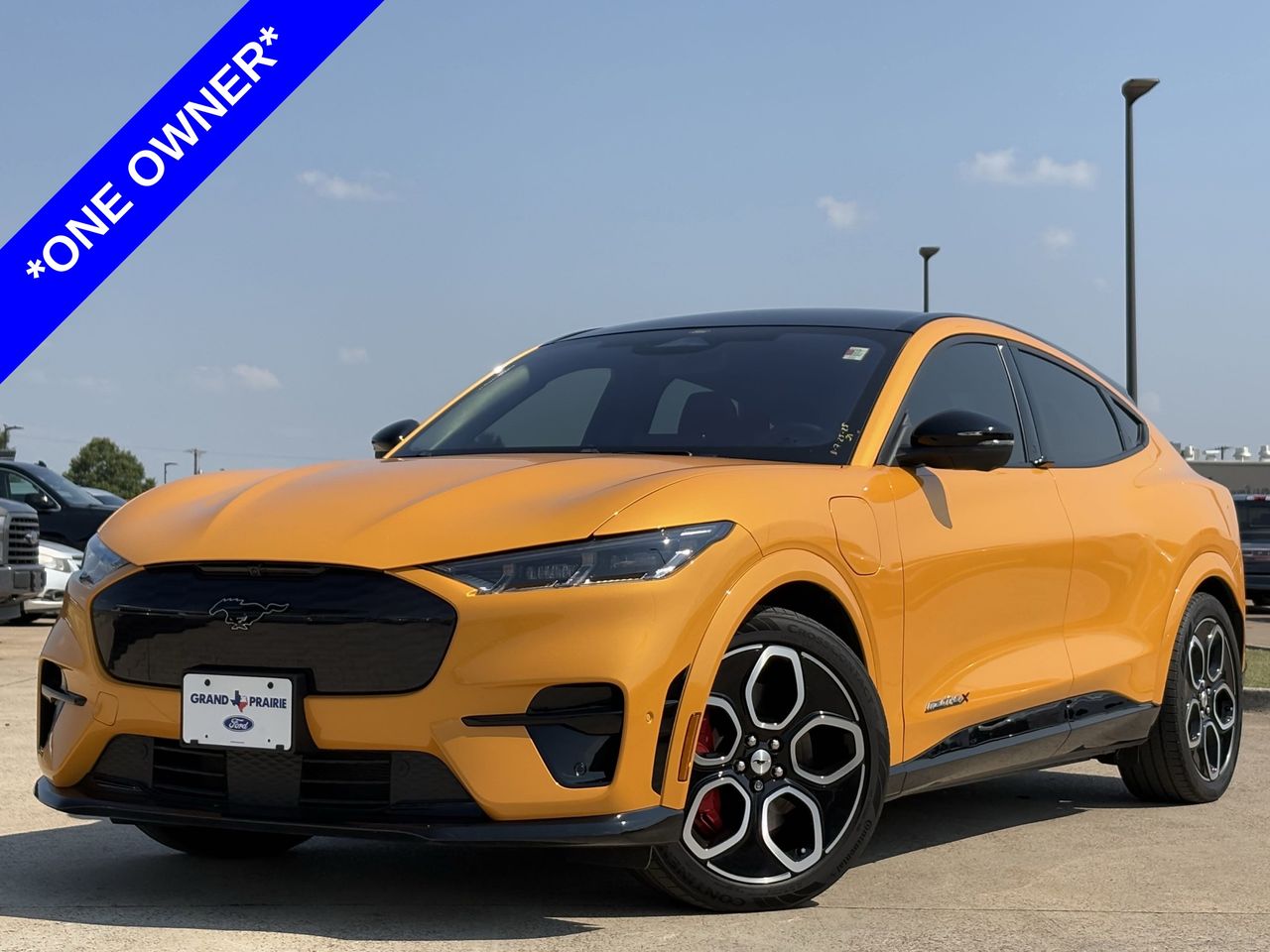 Certified 2022 Ford Mustang Mach-E GT AWD with VIN 3FMTK4SE2NMA20273 for sale in Grand Prairie, TX