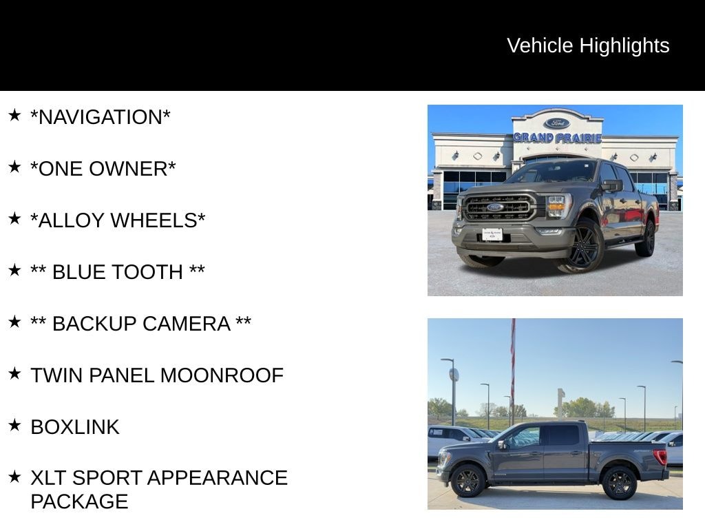 Certified 2021 Ford F-150 XLT Truck SuperCrew Cab