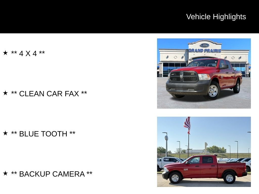 Used 2022 Ram 1500 Classic Tradesman Truck Crew Cab