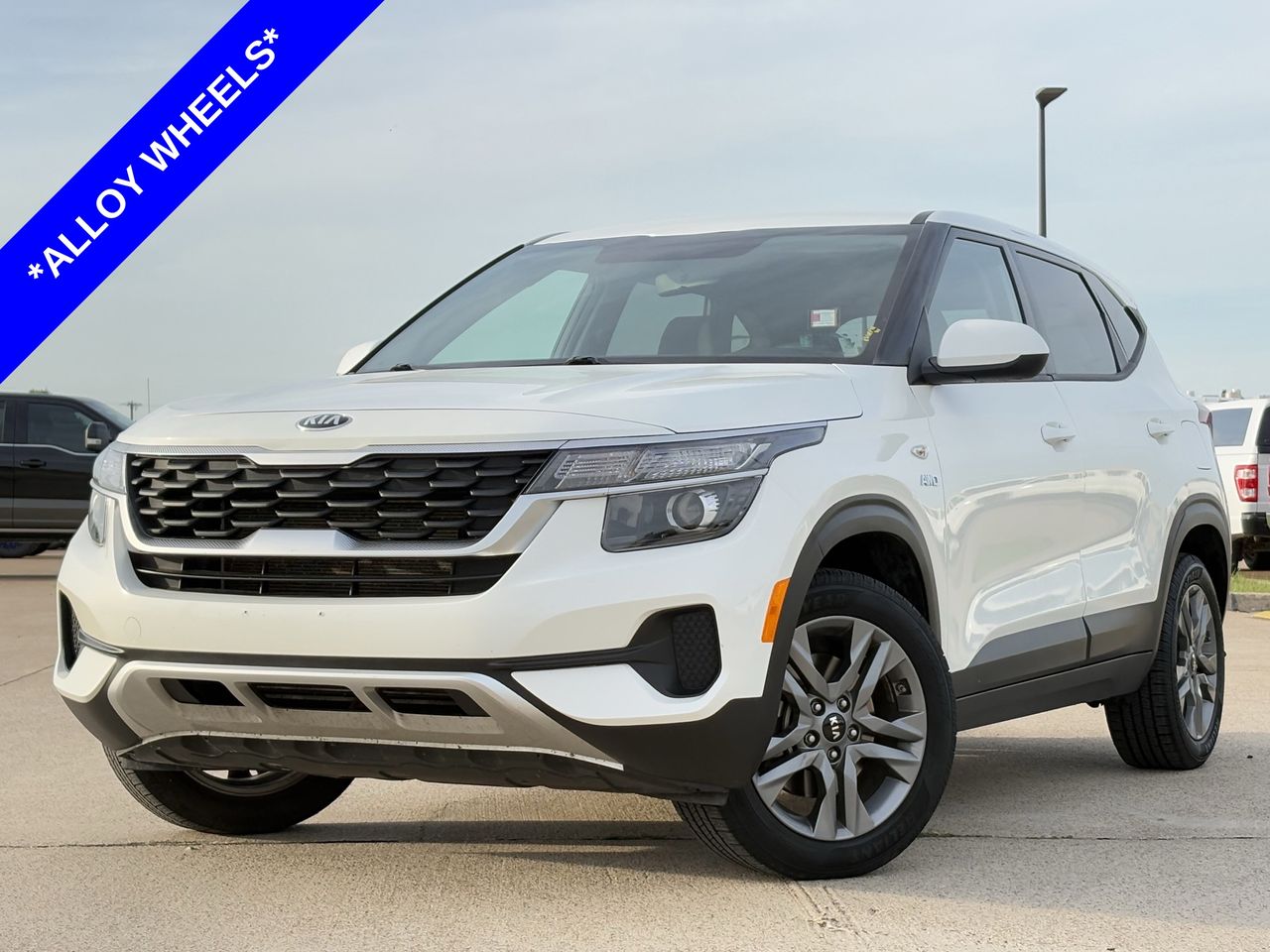 Used 2021 Kia Seltos LX with VIN KNDEPCAA3M7223866 for sale in Grand Prairie, TX