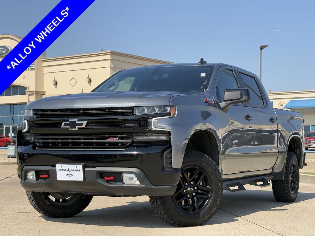 Used 2021 Chevrolet Silverado 1500 LT Trail Boss Truck Crew Cab