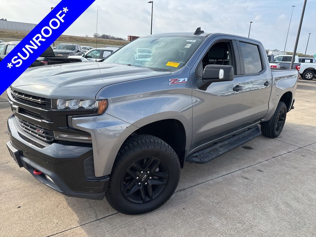 Used 2020 Chevrolet Silverado 1500 LT Trail Boss Truck Crew Cab