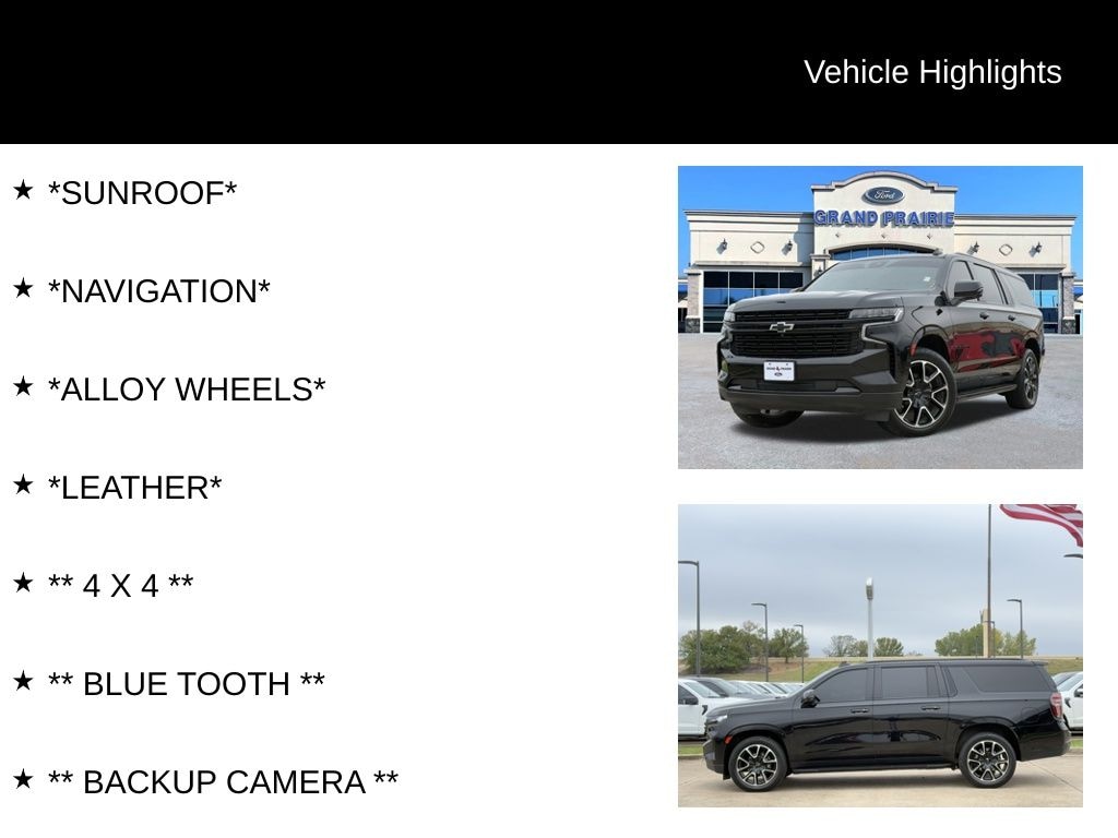 Used 2023 Chevrolet Suburban RST SUV