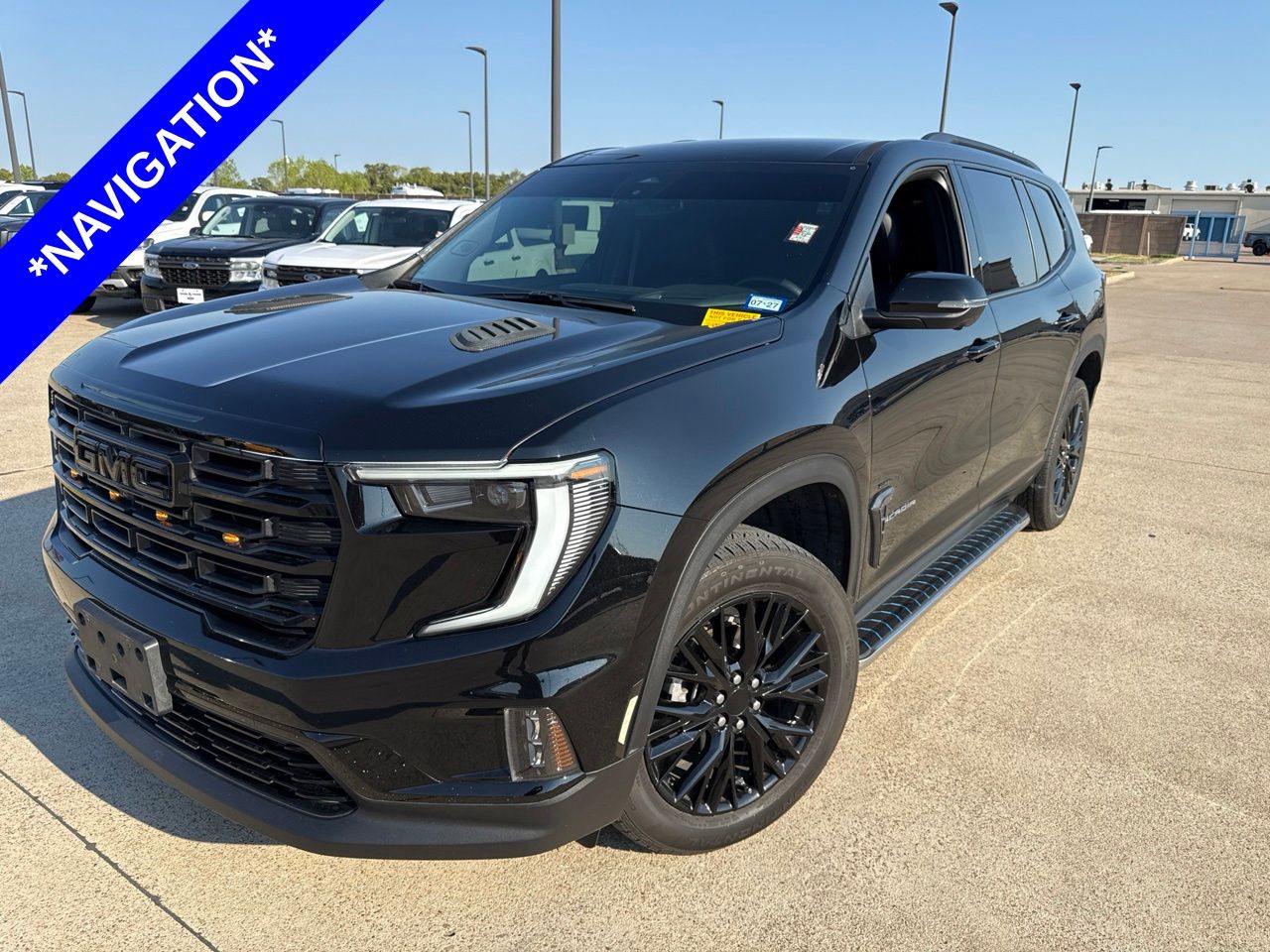 Black (Ebony Twilight) 2024 GMC Acadia SUV / Crossover Front-Wheel Drive 8-Speed Automatic