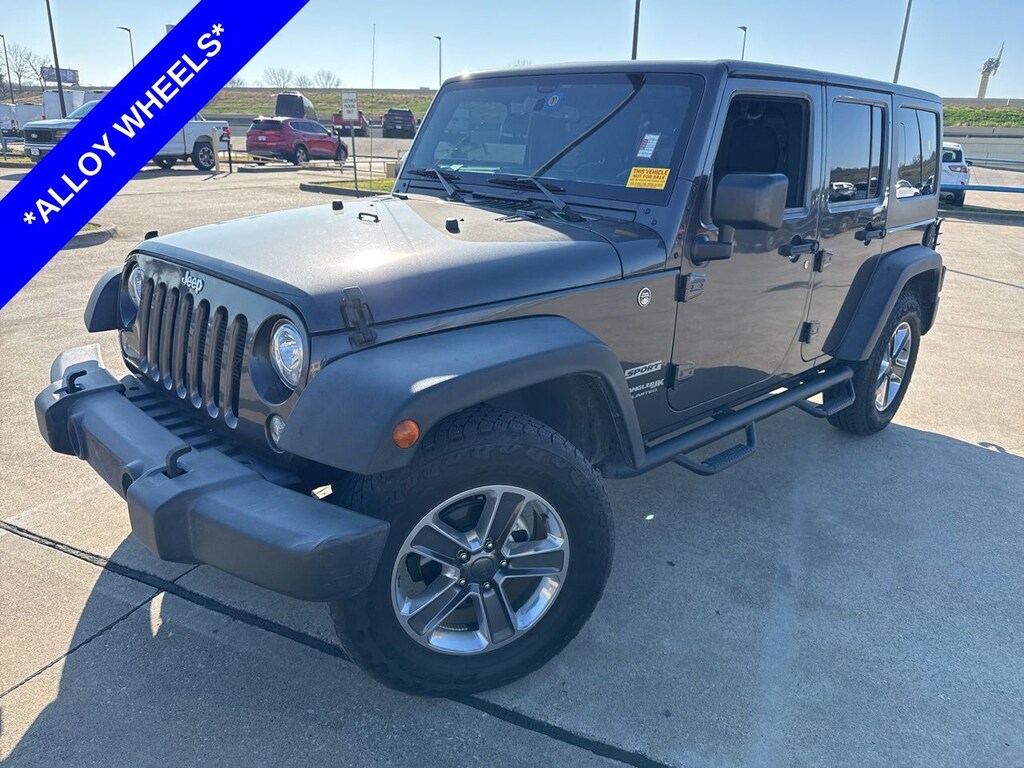 Used 2018 Jeep Wrangler JK Unlimited Sport SUV