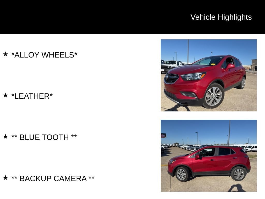 Used 2020 Buick Encore Preferred SUV