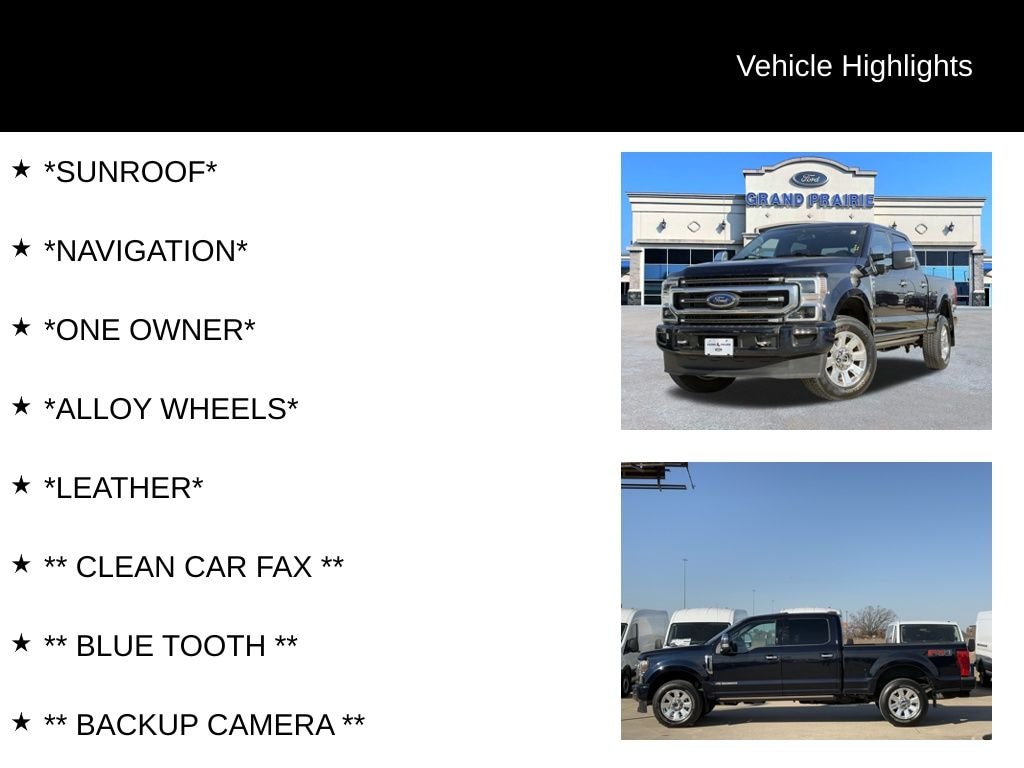 Certified 2021 Ford F-250 Platinum Truck Crew Cab