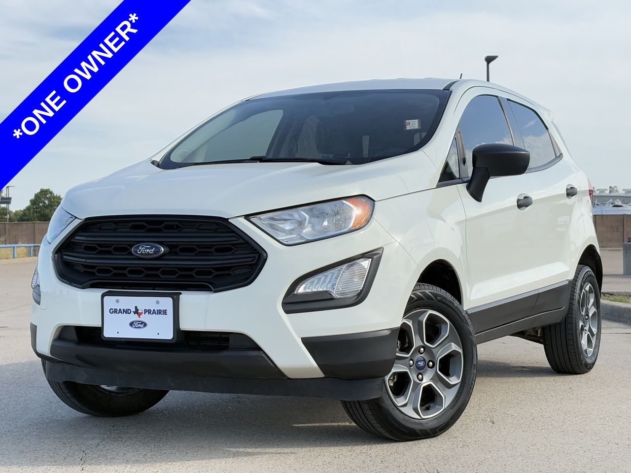 Used 2022 Ford EcoSport S with VIN MAJ6S3FLXNC466974 for sale in Grand Prairie, TX