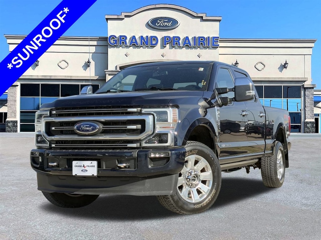 Certified 2021 Ford F-250 Platinum Truck Crew Cab