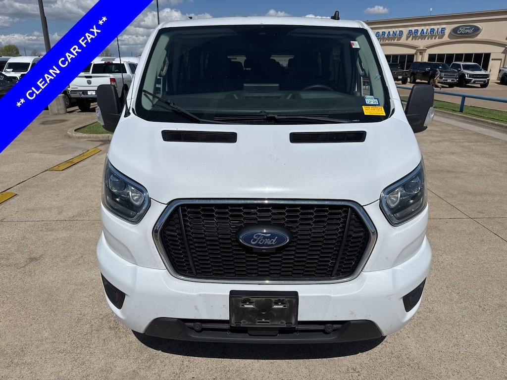 Used 2023 Ford Transit-350 Passenger XLT Wagon Low Roof Van