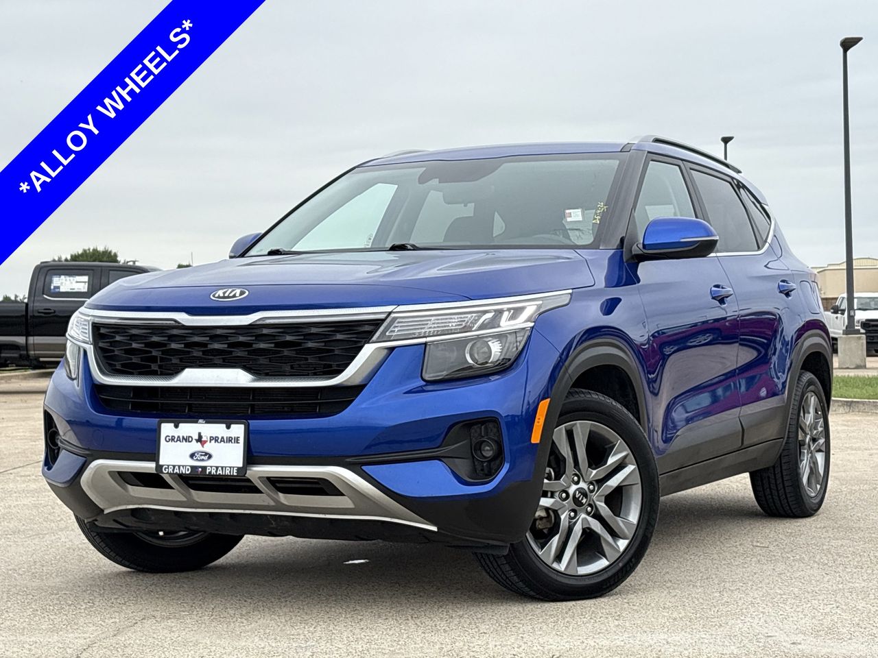 Used 2021 Kia Seltos S with VIN KNDEU2AA2M7227927 for sale in Grand Prairie, TX