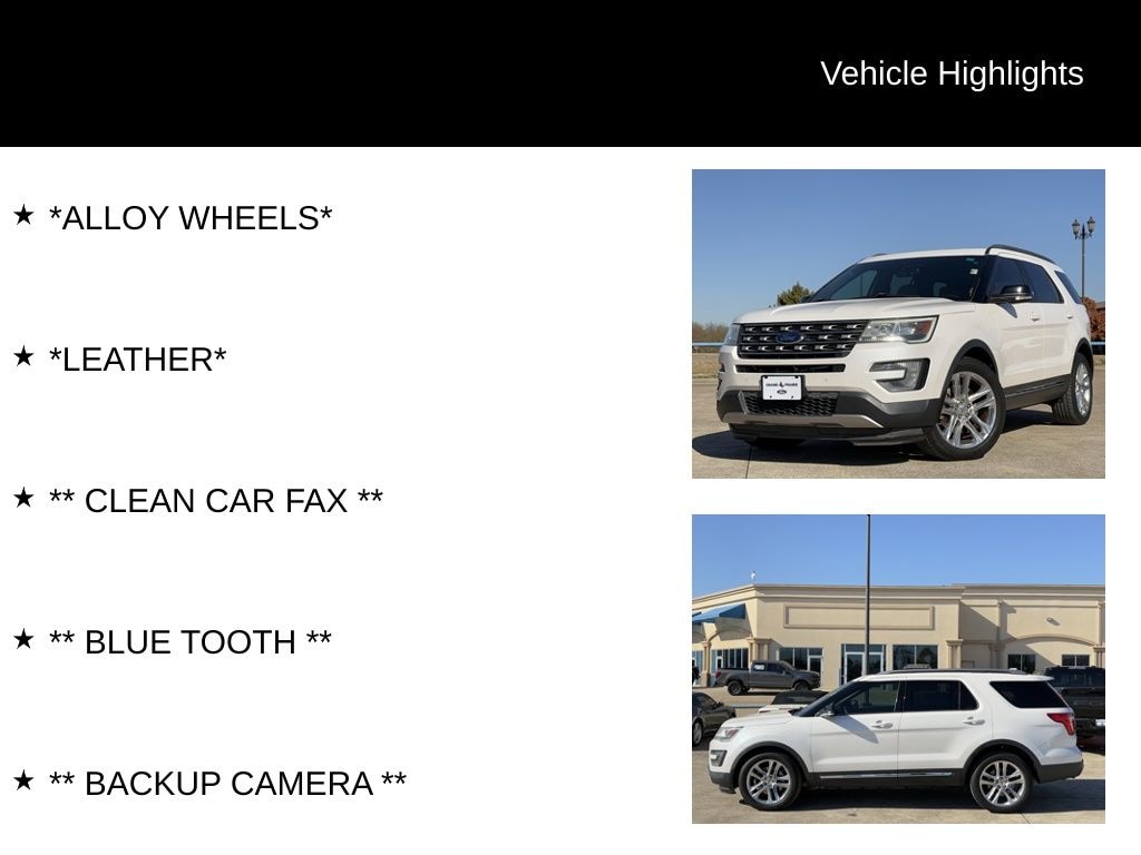 Used 2016 Ford Explorer XLT SUV