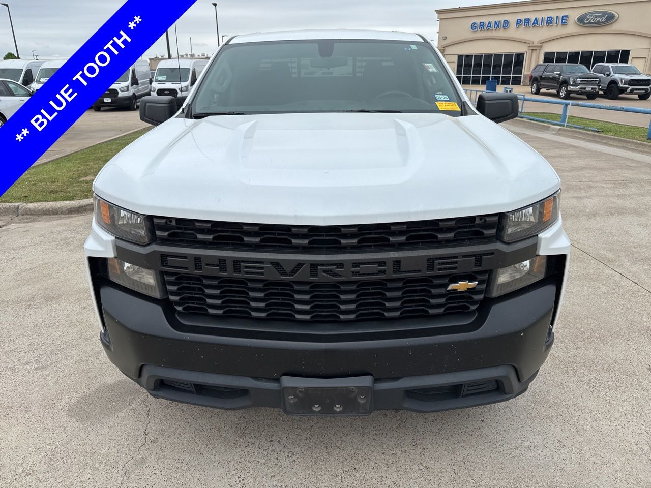 Used 2020 Chevrolet Silverado 1500 Work Truck with VIN 1GCRWAEH6LZ269114 for sale in Grand Prairie, TX