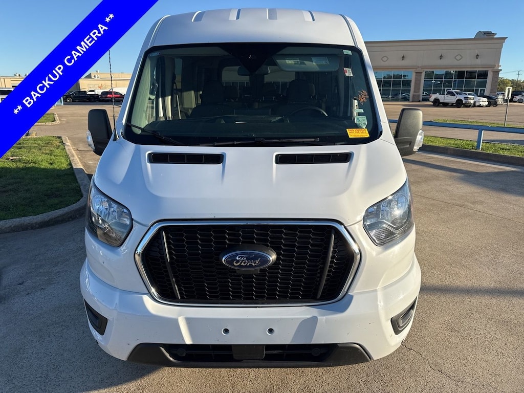Certified 2024 Ford Transit-350 Passenger XLT Wagon Medium Roof Van
