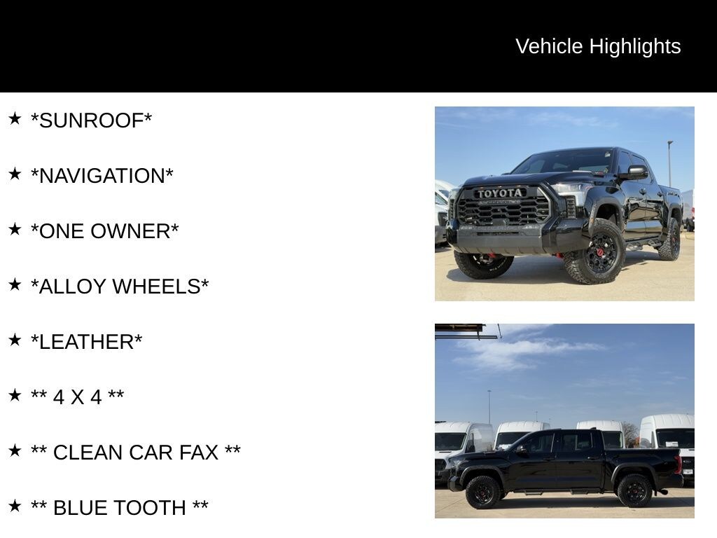 Used 2025 Toyota Tundra i-FORCE MAX TRD Pro Truck CrewMax
