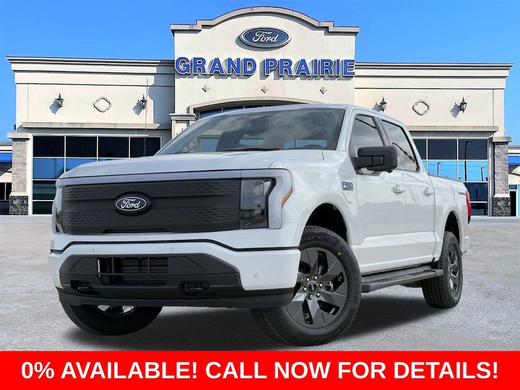 New 2025 Ford F-150 Lightning Flash Truck SuperCrew Cab