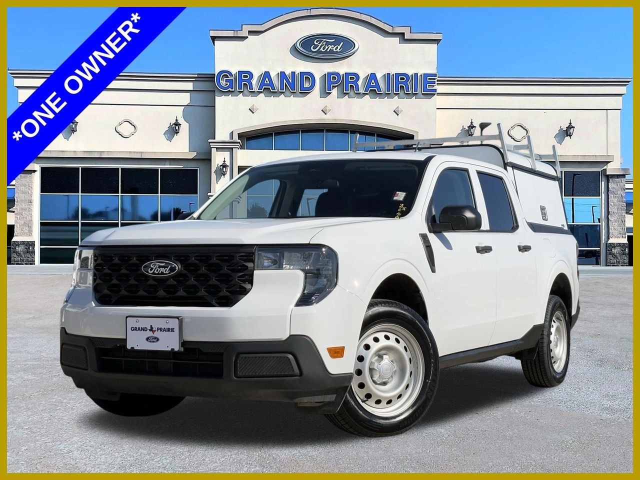 Oxford White 2025 Ford Maverick XL SuperCrew AWD Pickup Truck All-Wheel Drive 8-Speed Automatic