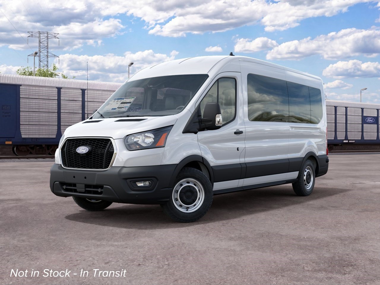 New 2027 Ford Transit-350 Passenger XL Wagon Medium Roof Van