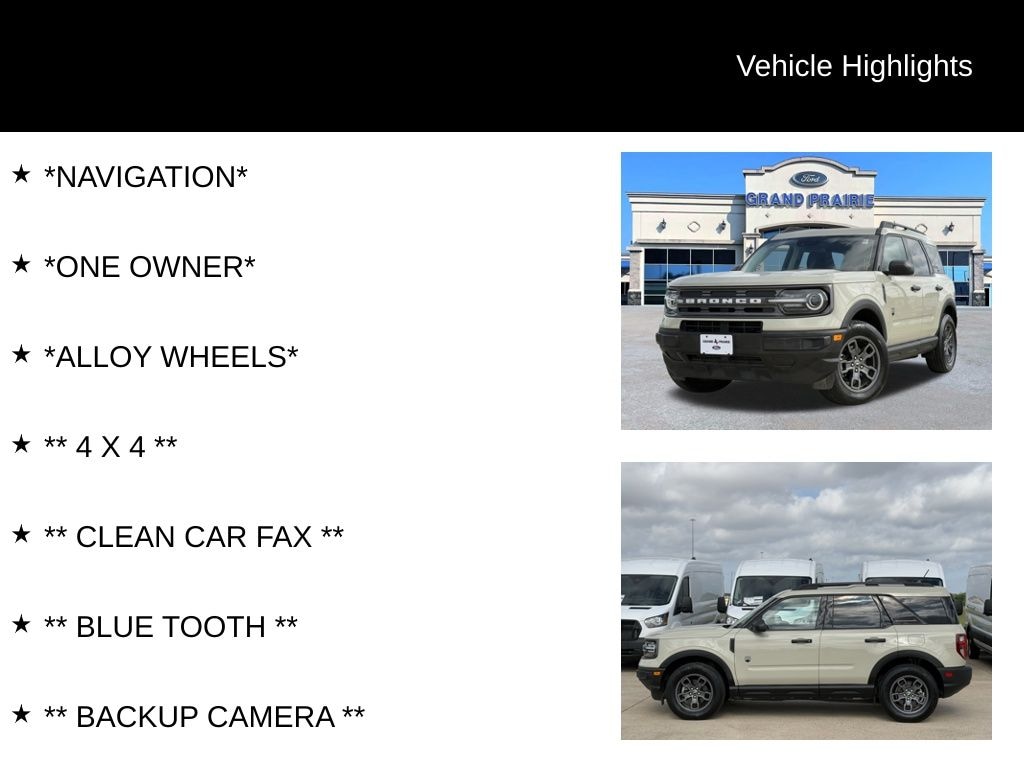 Certified 2024 Ford Bronco Sport Big Bend SUV