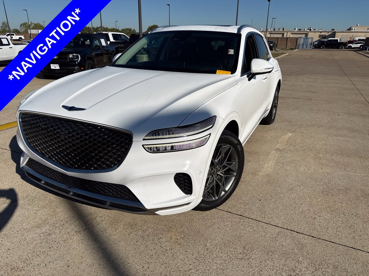 Alta White 2022 Genesis GV70 SUV / Crossover All-Wheel Drive 8-Speed Automatic