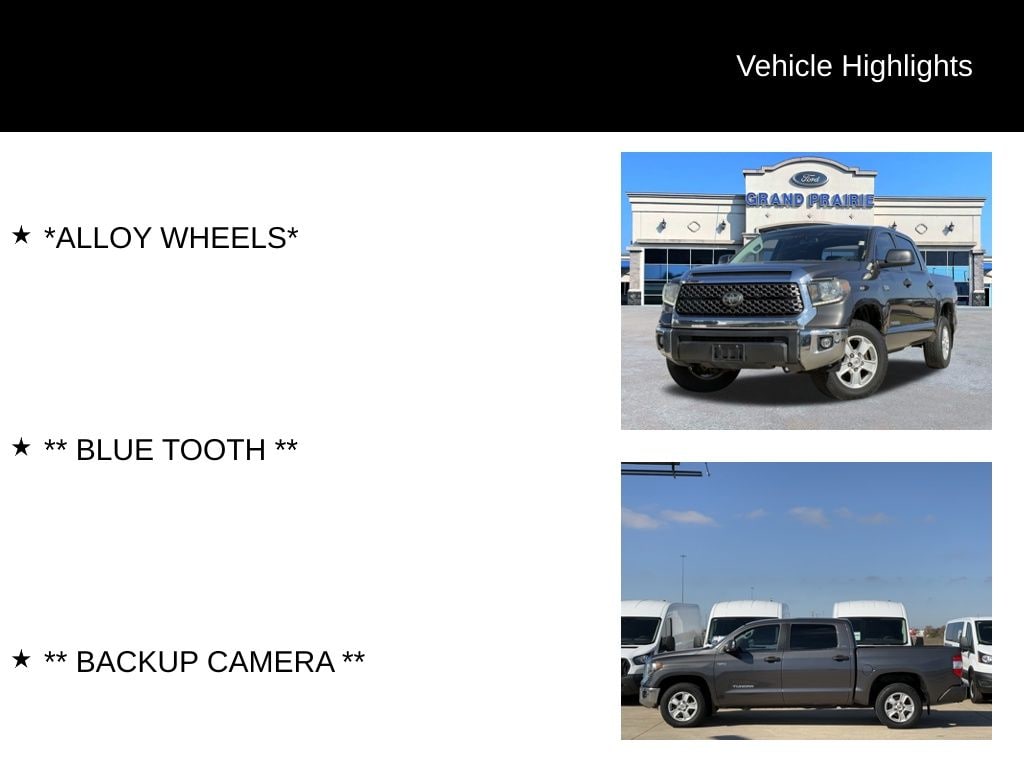 Used 2018 Toyota Tundra SR5 Truck CrewMax