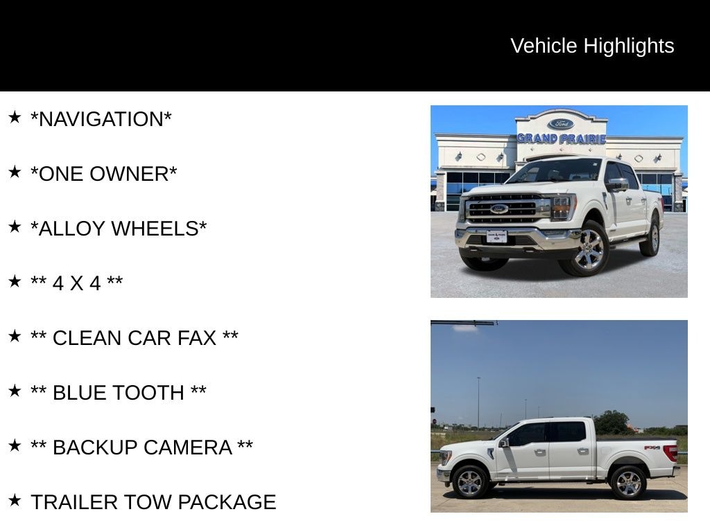Used 2023 Ford F-150 Lariat Truck SuperCrew Cab
