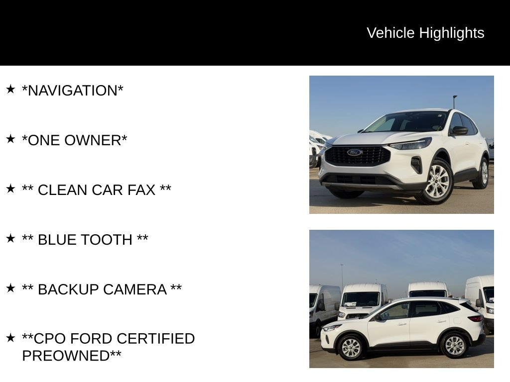 Certified 2025 Ford Escape Active SUV