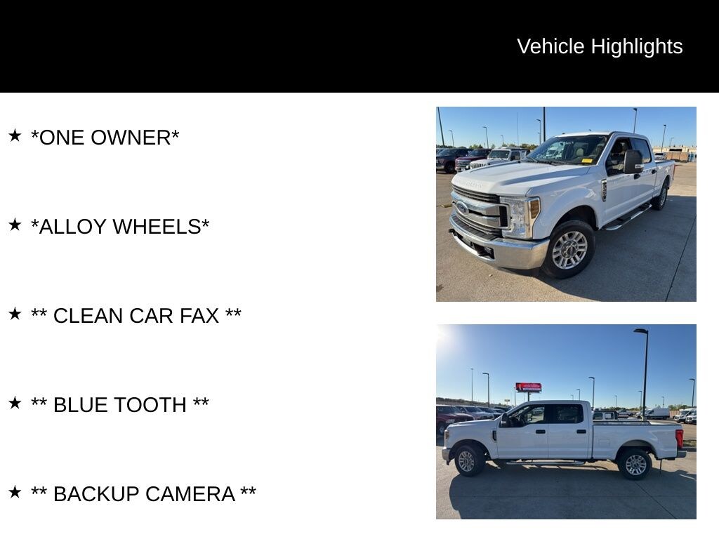 Used 2019 Ford F-250 XLT Truck Crew Cab