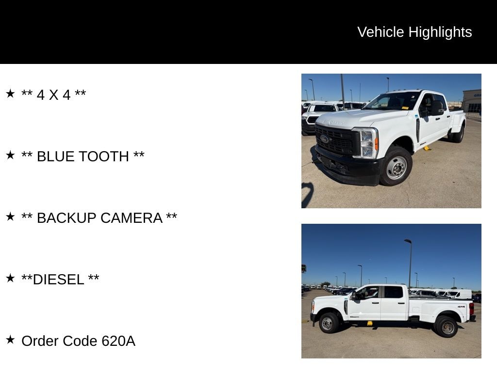 Certified 2023 Ford F-350 XL Truck Crew Cab
