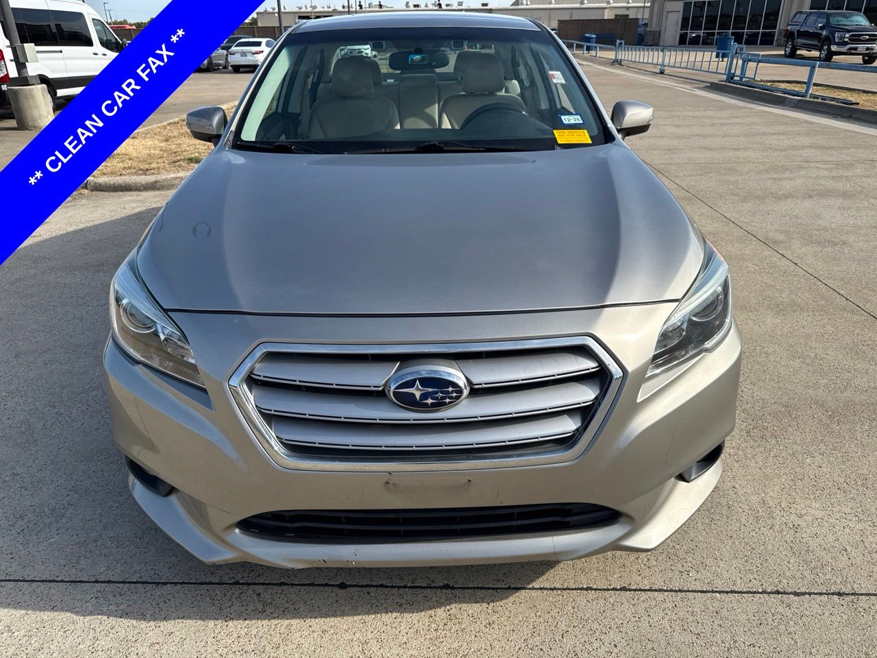 Used 2015 Subaru Legacy 2.5i Premium with VIN 4S3BNBF66F3032475 for sale in Grand Prairie, TX