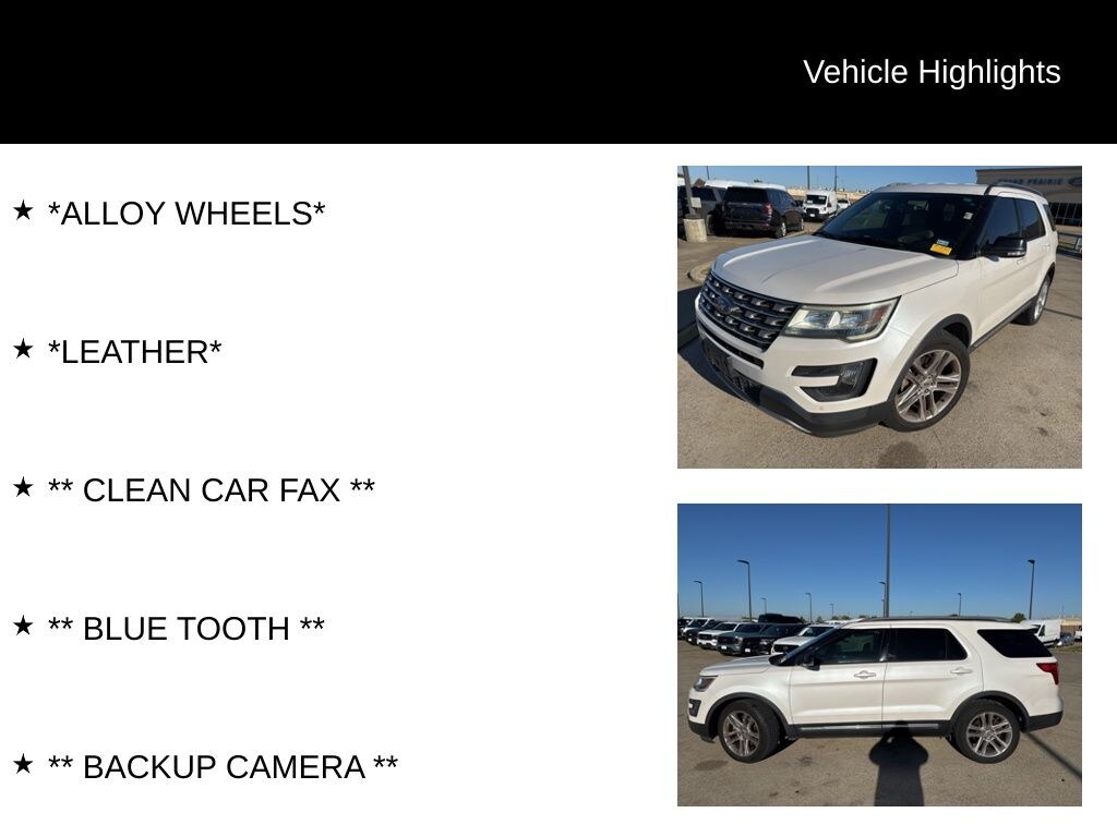 Used 2016 Ford Explorer XLT SUV