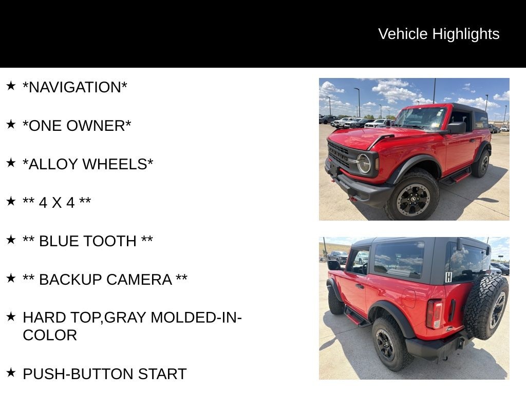 Used 2022 Ford Bronco Base SUV