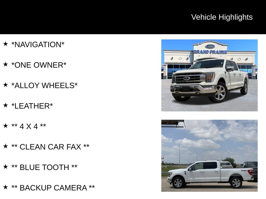 Used 2023 Ford F-150 Lariat Truck SuperCrew Cab
