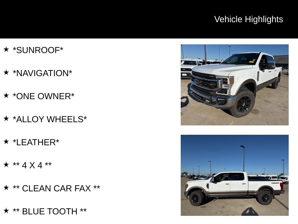 Used 2022 Ford F-350 King Ranch Truck Crew Cab