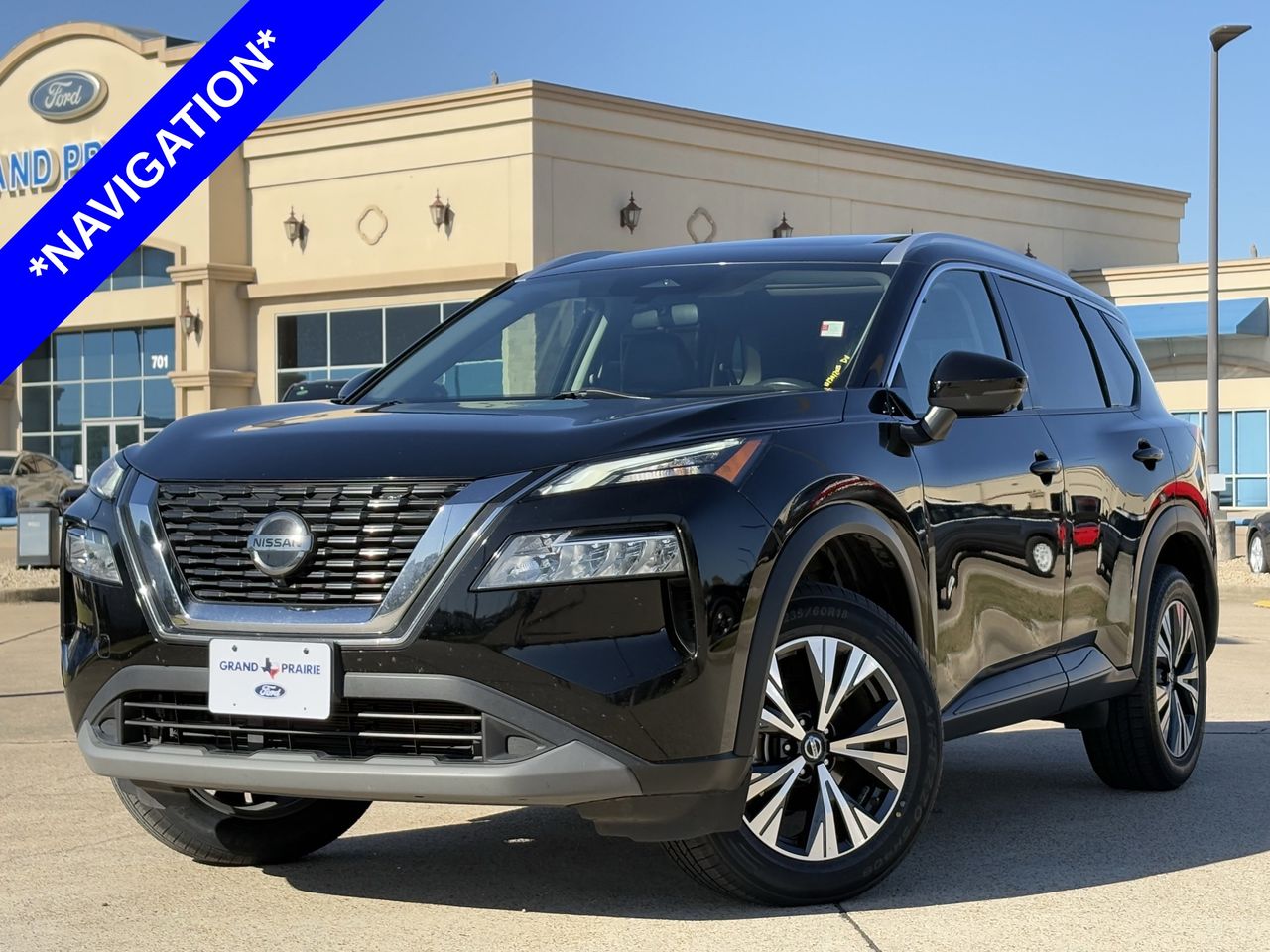 Used 2021 Nissan Rogue SV with VIN 5N1AT3BA1MC727635 for sale in Grand Prairie, TX
