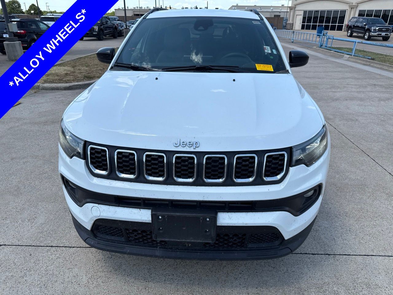 Used 2024 Jeep Compass Latitude with VIN 3C4NJDBN2RT109207 for sale in Grand Prairie, TX