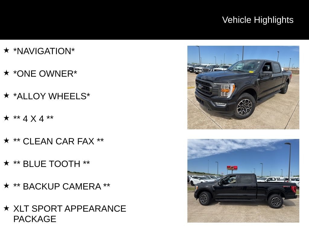 Used 2023 Ford F-150 XLT Truck SuperCrew Cab
