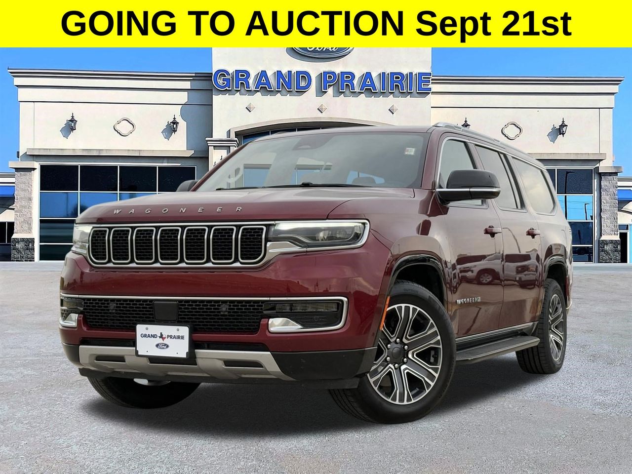 Velvet Red Pearlcoat 2024 Jeep Wagoneer L SUV / Crossover Four-Wheel Drive 8-Speed Automatic