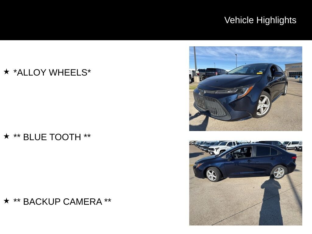Used 2021 Toyota Corolla LE Sedan