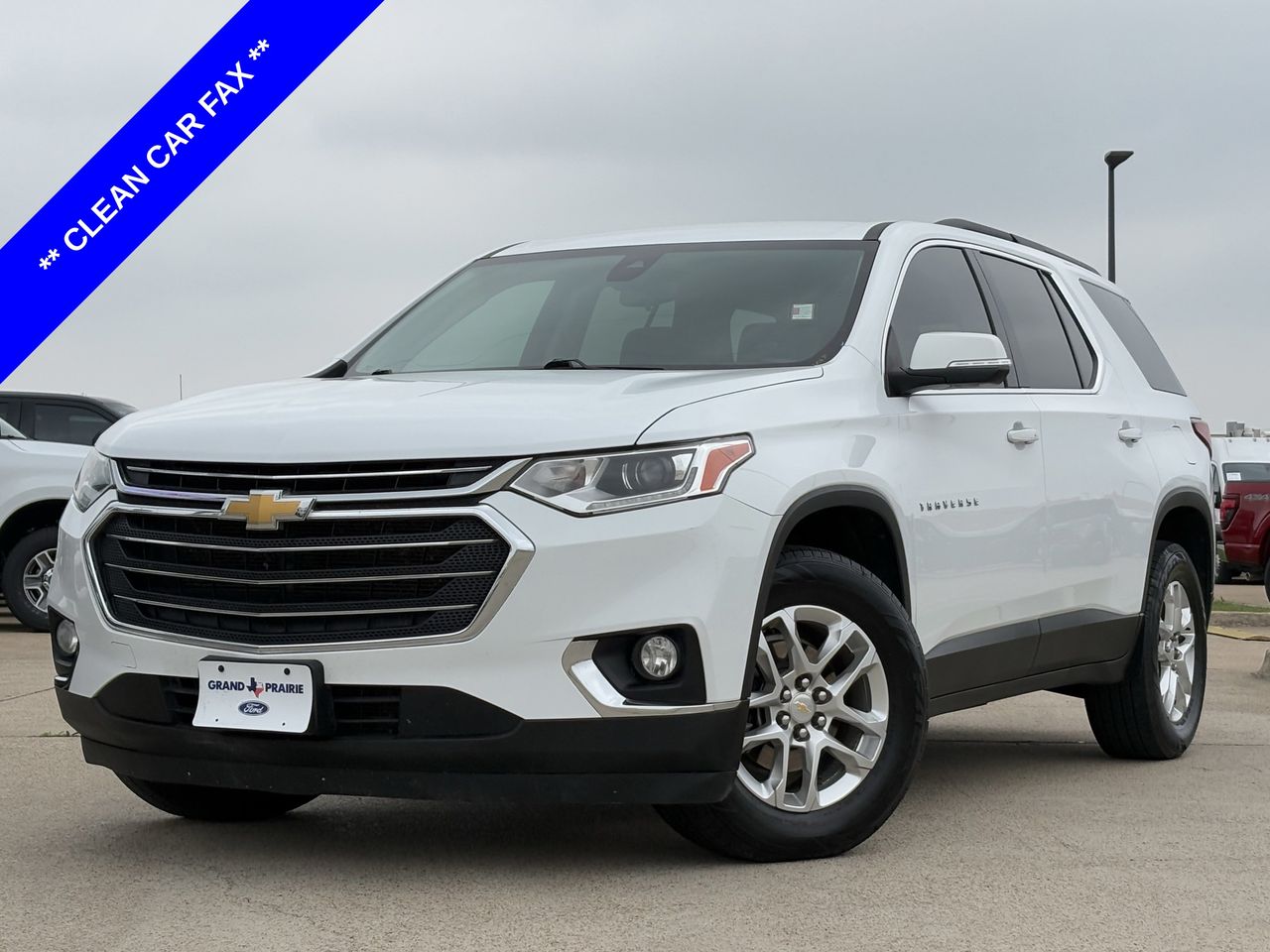 Used 2021 Chevrolet Traverse 1LT with VIN 1GNERGKW1MJ184782 for sale in Grand Prairie, TX