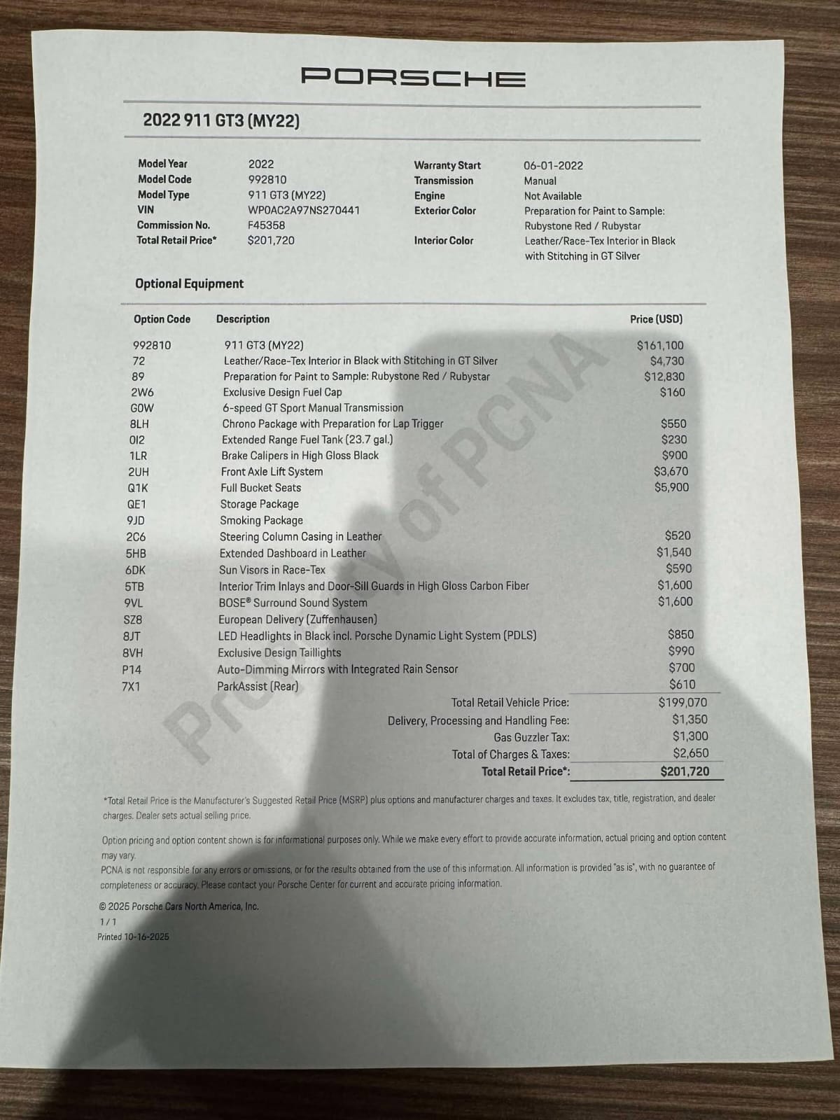 Gf様注文ページ Used 2022 Porsche 911 For Sale | Portland OR WP0AC2A97NS270441