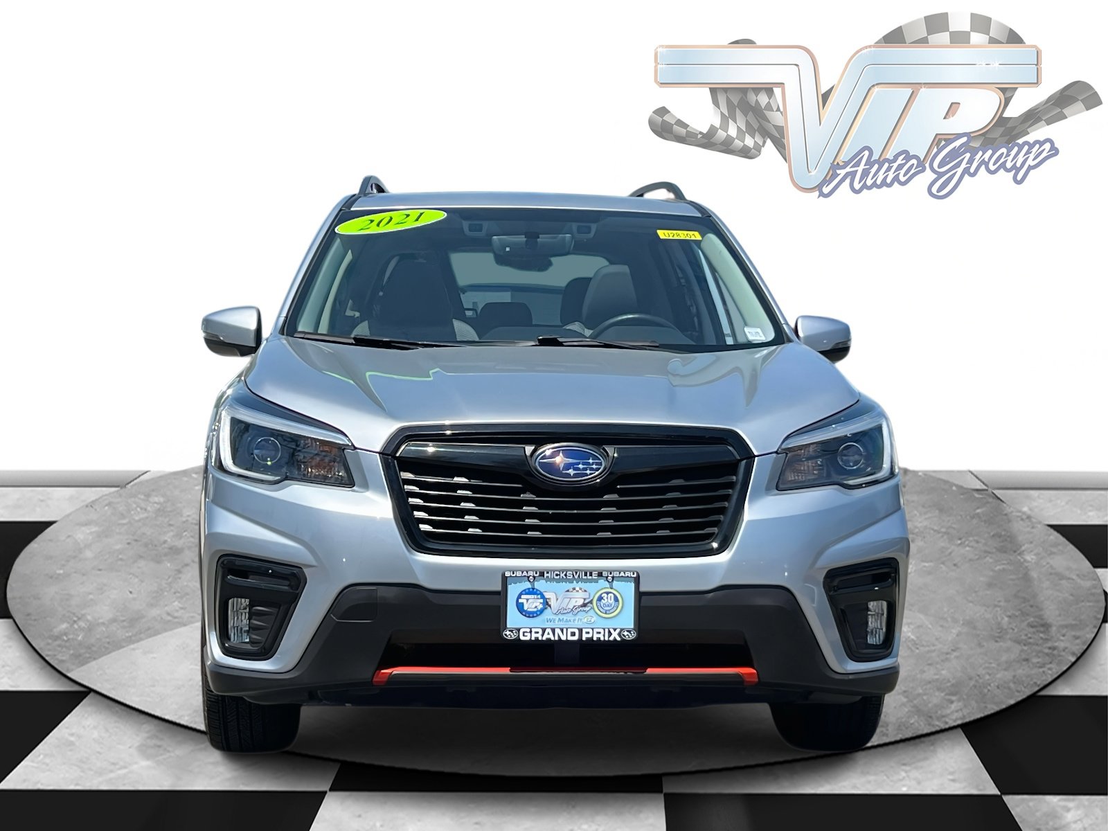 Used 2021 Subaru Forester Sport with VIN JF2SKARC7MH445611 for sale in Hicksville, NY