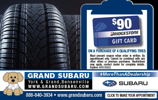 Bridgestone Tire Special | Grand Subaru