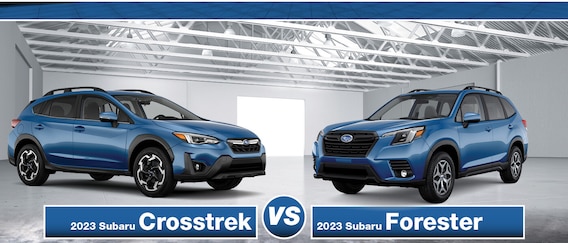 2023 Subaru Crosstrek Vs Forester