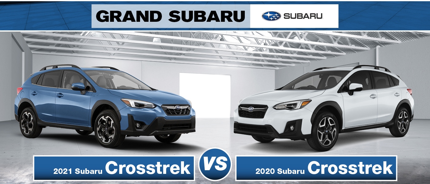 2021 vs 2020 Subaru Crosstrek Comparison