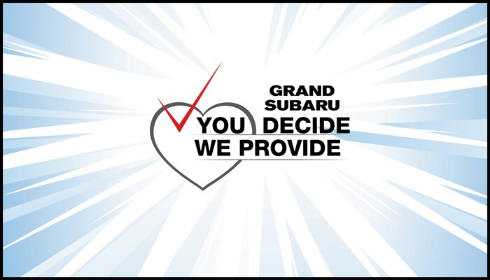 You Decide We Provide Charity Contest Rules - Grand Suburu